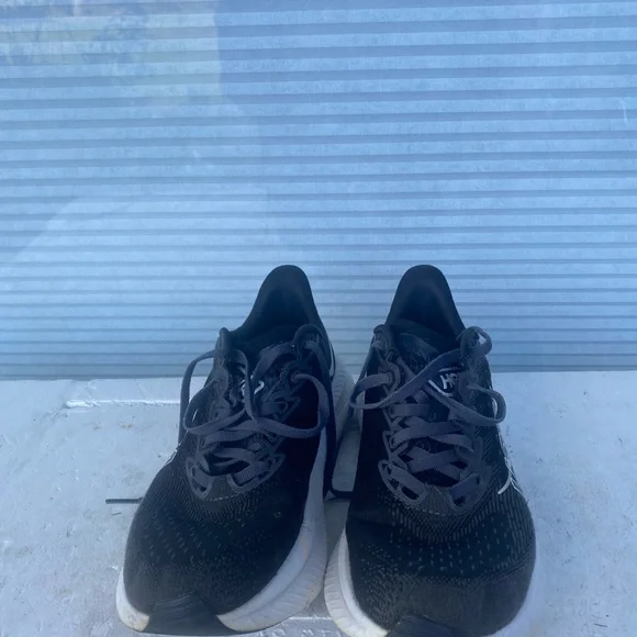 Hoka One One Mach 6 Women's Black White Running Sneakers Size 7B - Picture 12 of 15